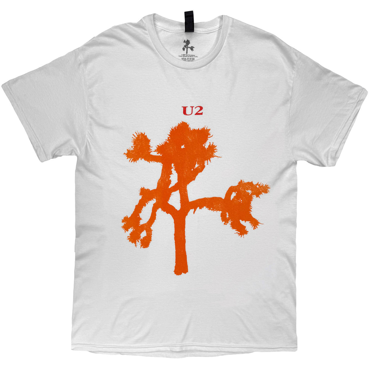 Een foto van een U2 T-Shirt