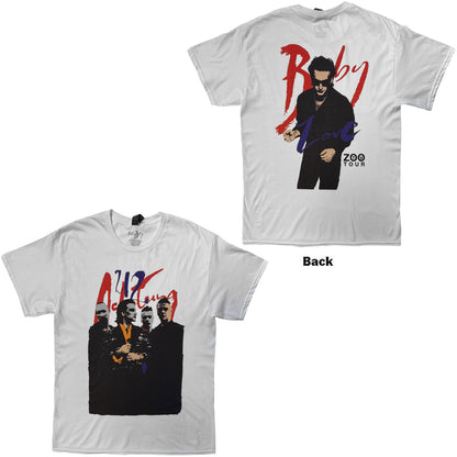 Een foto van een U2 T-Shirt