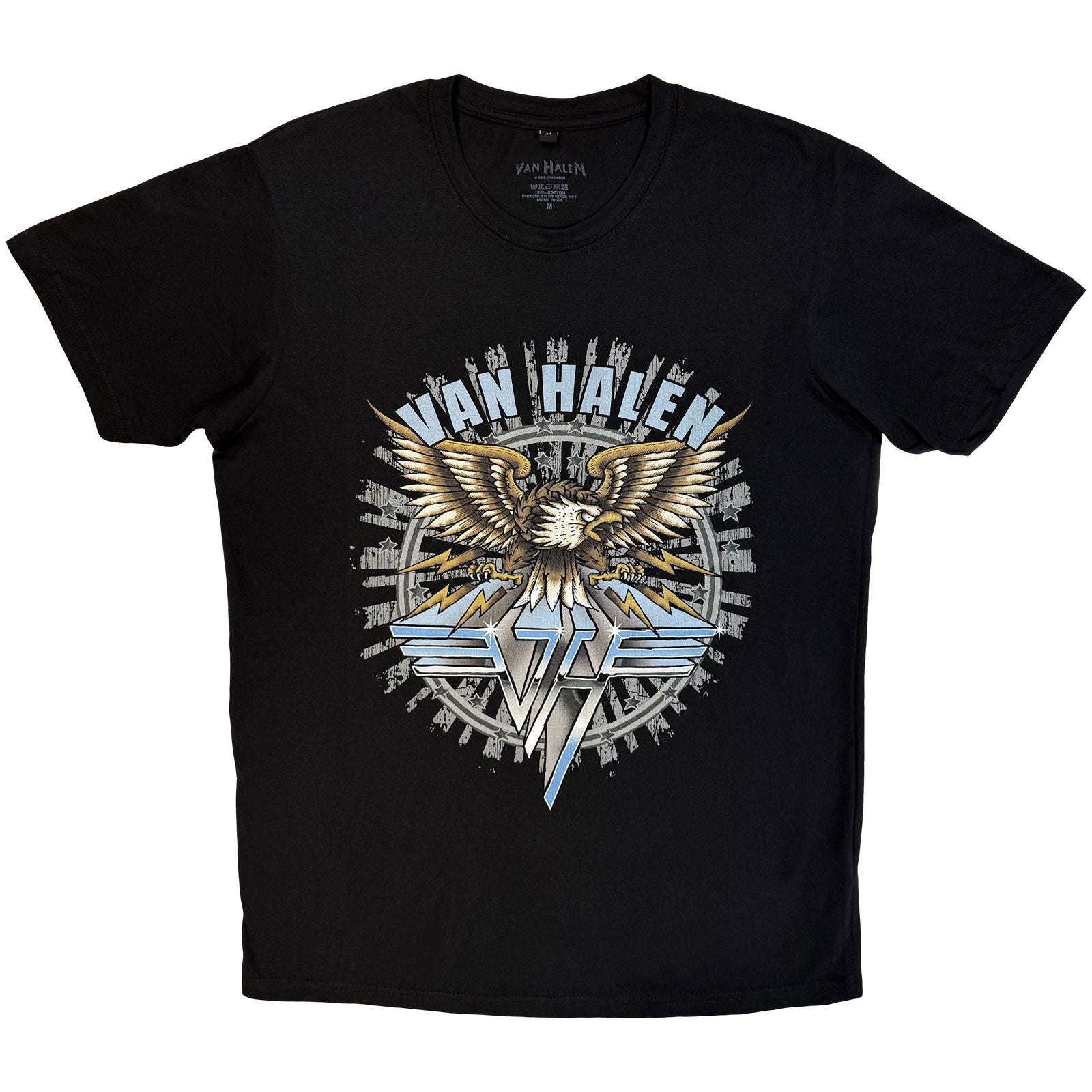 Een foto van een Van Halen T-Shirt