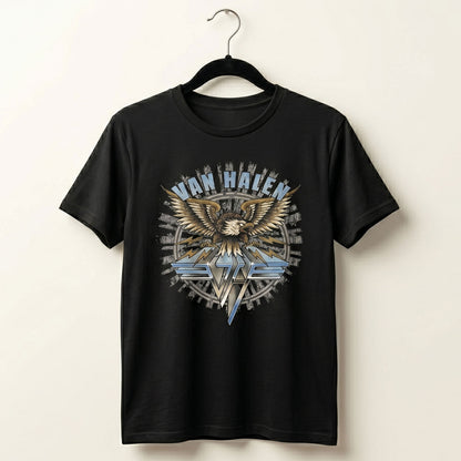 Een foto van een Van Halen T-Shirt