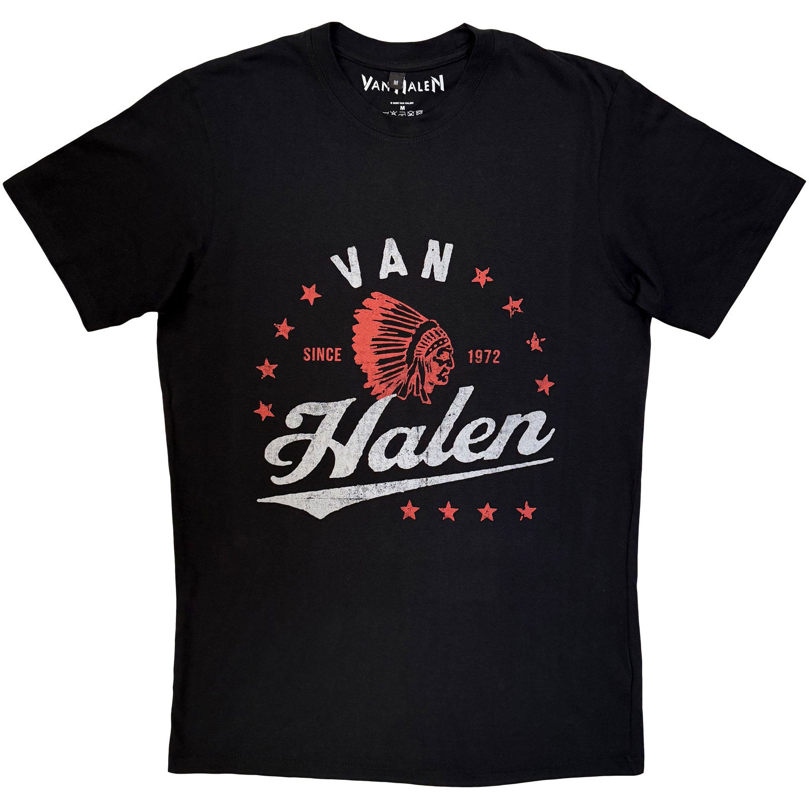 Een foto van een Van Halen T-Shirt