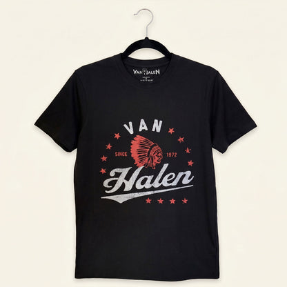 Een foto van een Van Halen T-Shirt