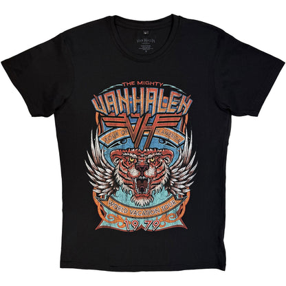 Een foto van een Van Halen T-Shirt