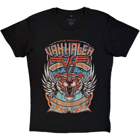 Een foto van een Van Halen T-Shirt