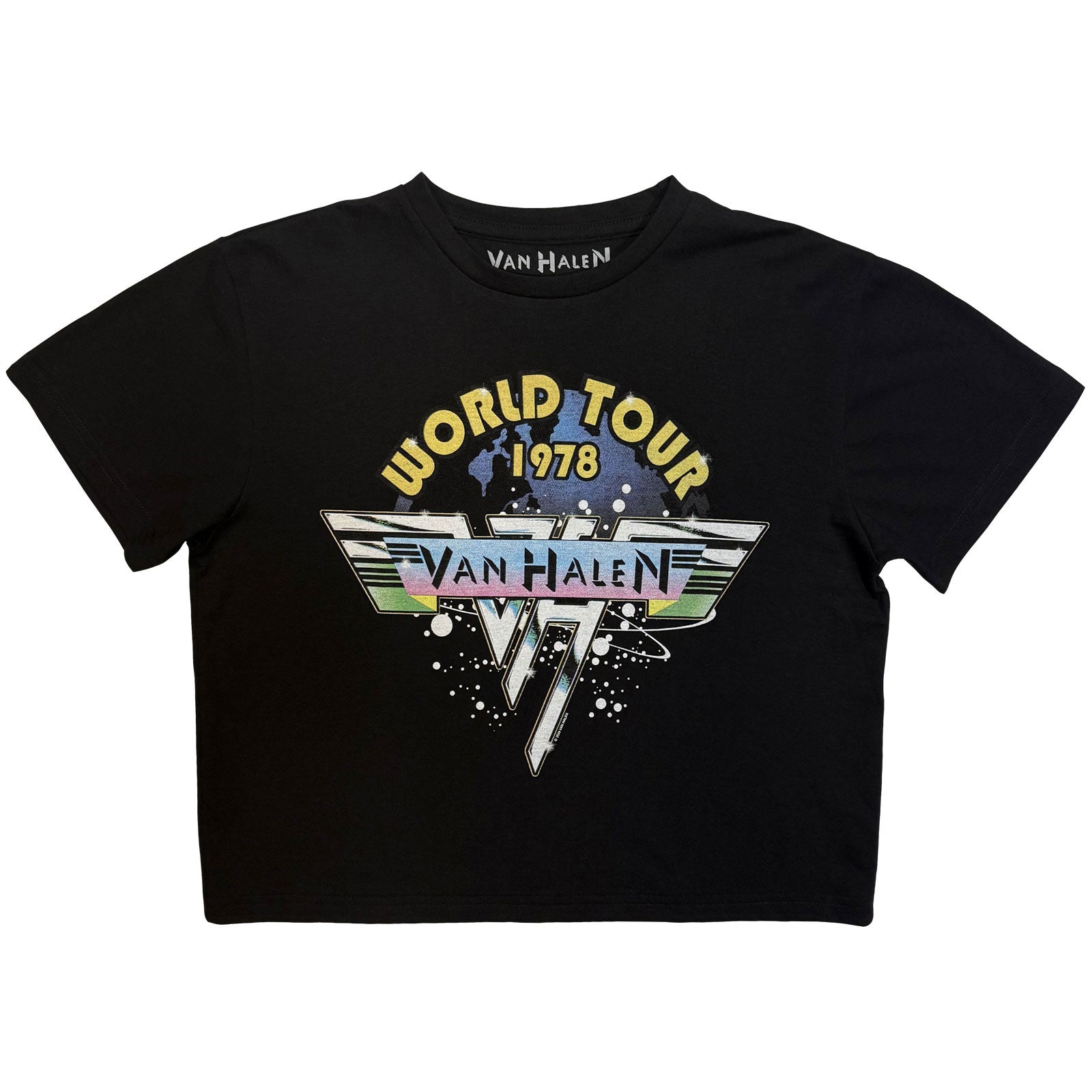 Een foto van een Van Halen T-Shirt