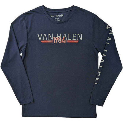 Een foto van een Van Halen Long Sleeve T-Shirt