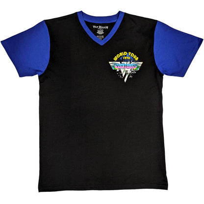 Een foto van een Van Halen Raglan T-Shirt