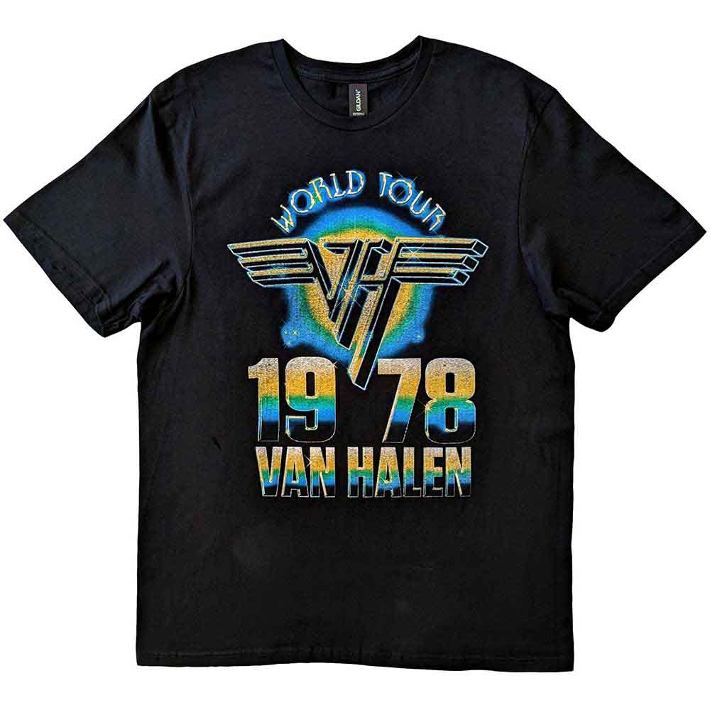 Een foto van een Van Halen T-Shirt