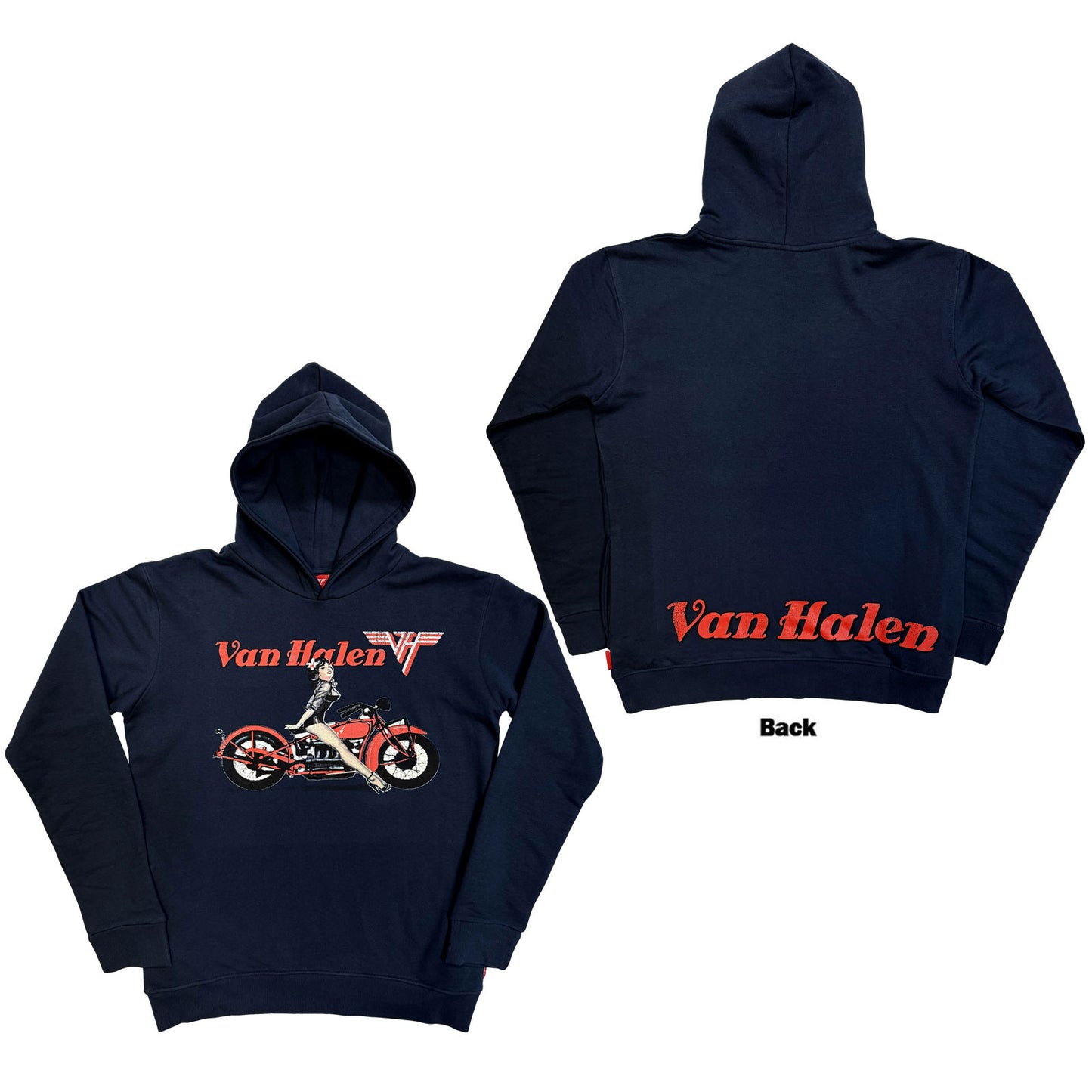Een foto van een Van Halen Hoodie