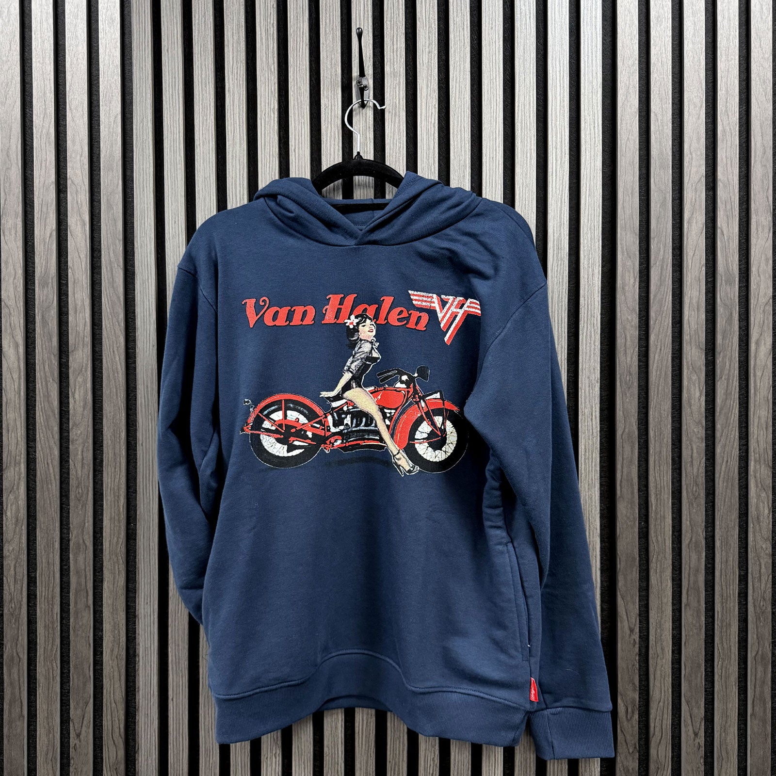 Een foto van een Van Halen Hoodie