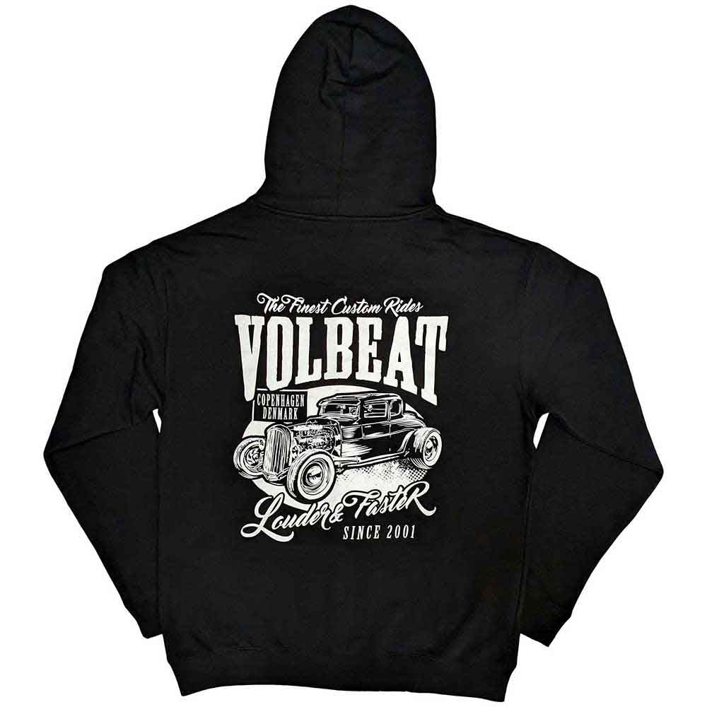 Een foto van een Volbeat Rits Hoodie