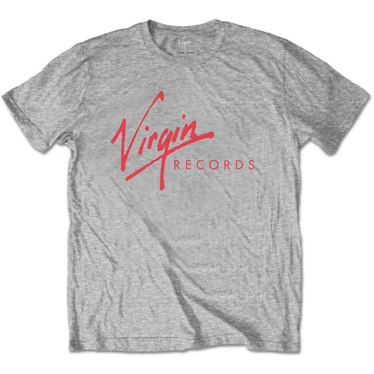 Een foto van een Virgin Records T-Shirt
