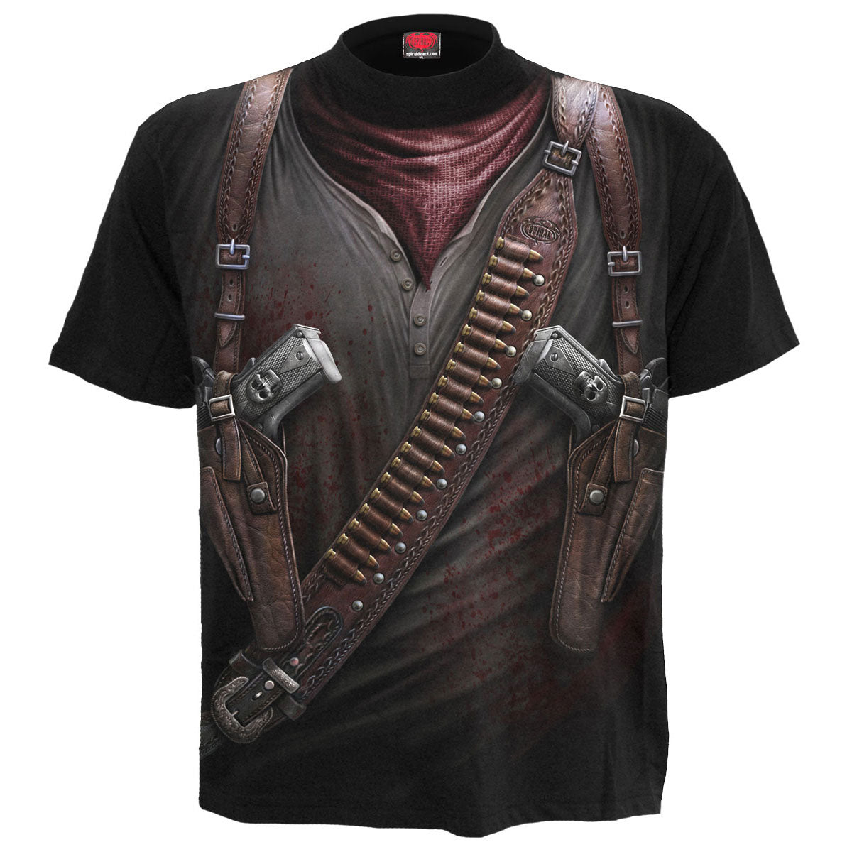 Een foto van een Spiral T-Shirt