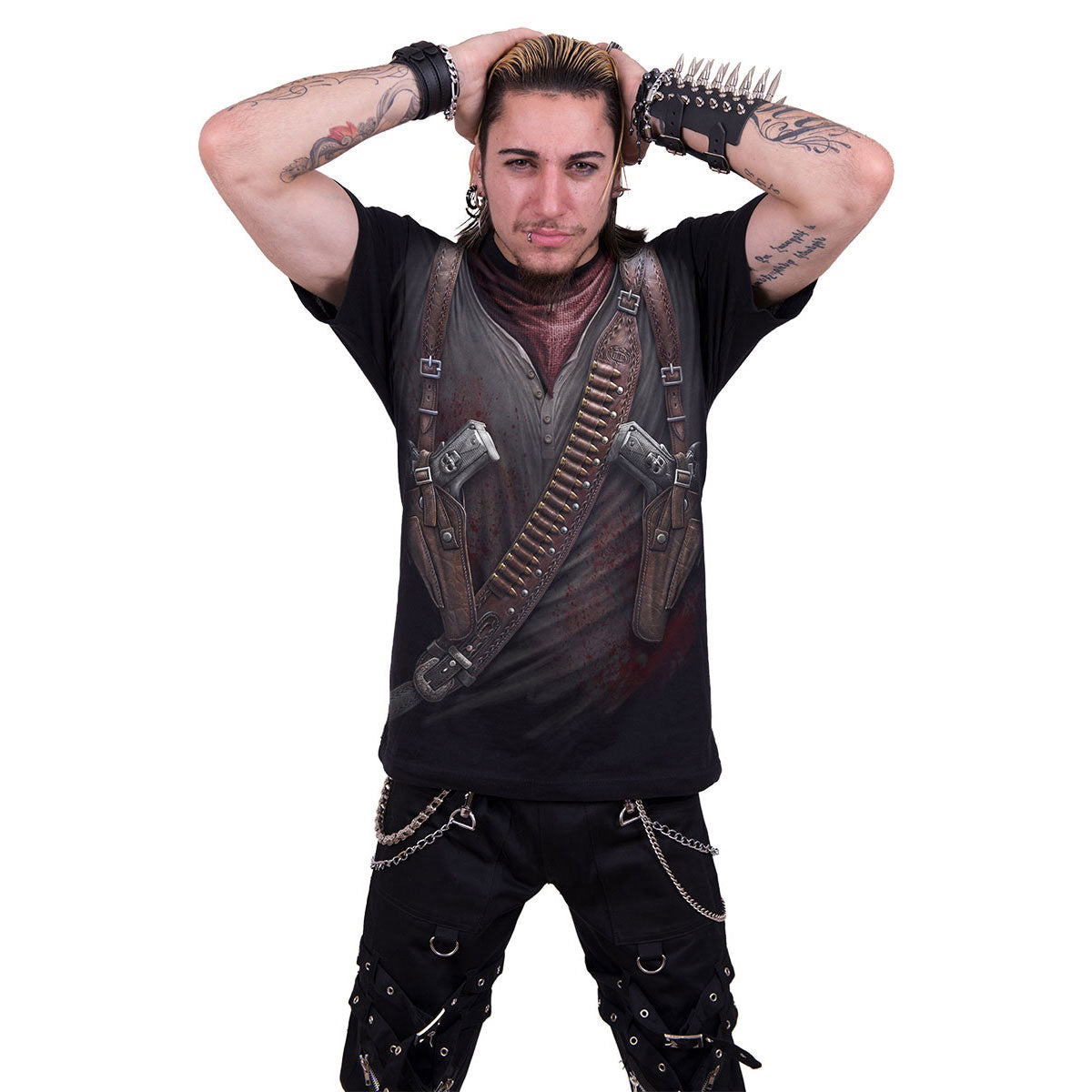 Een foto van een Spiral T-Shirt