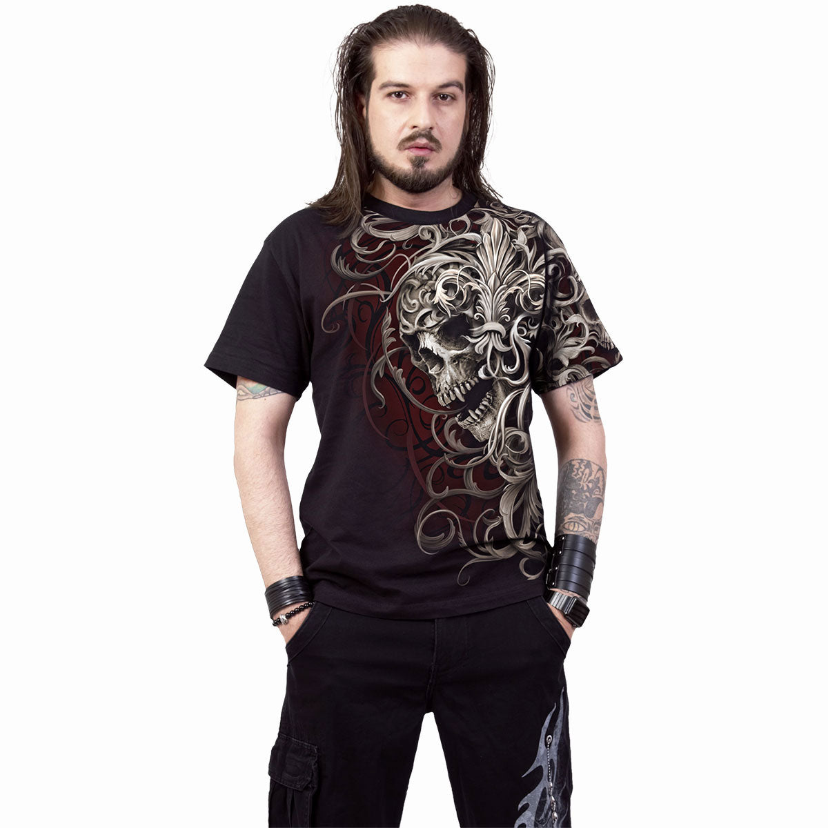 Een foto van een Spiral T-Shirt