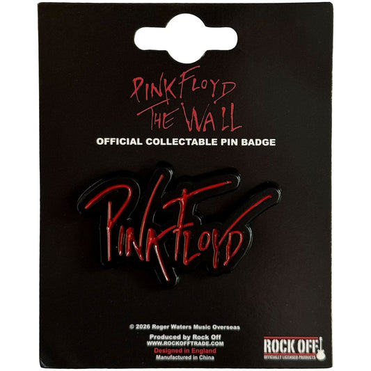 Een foto van een Pink Floyd Speld Badge