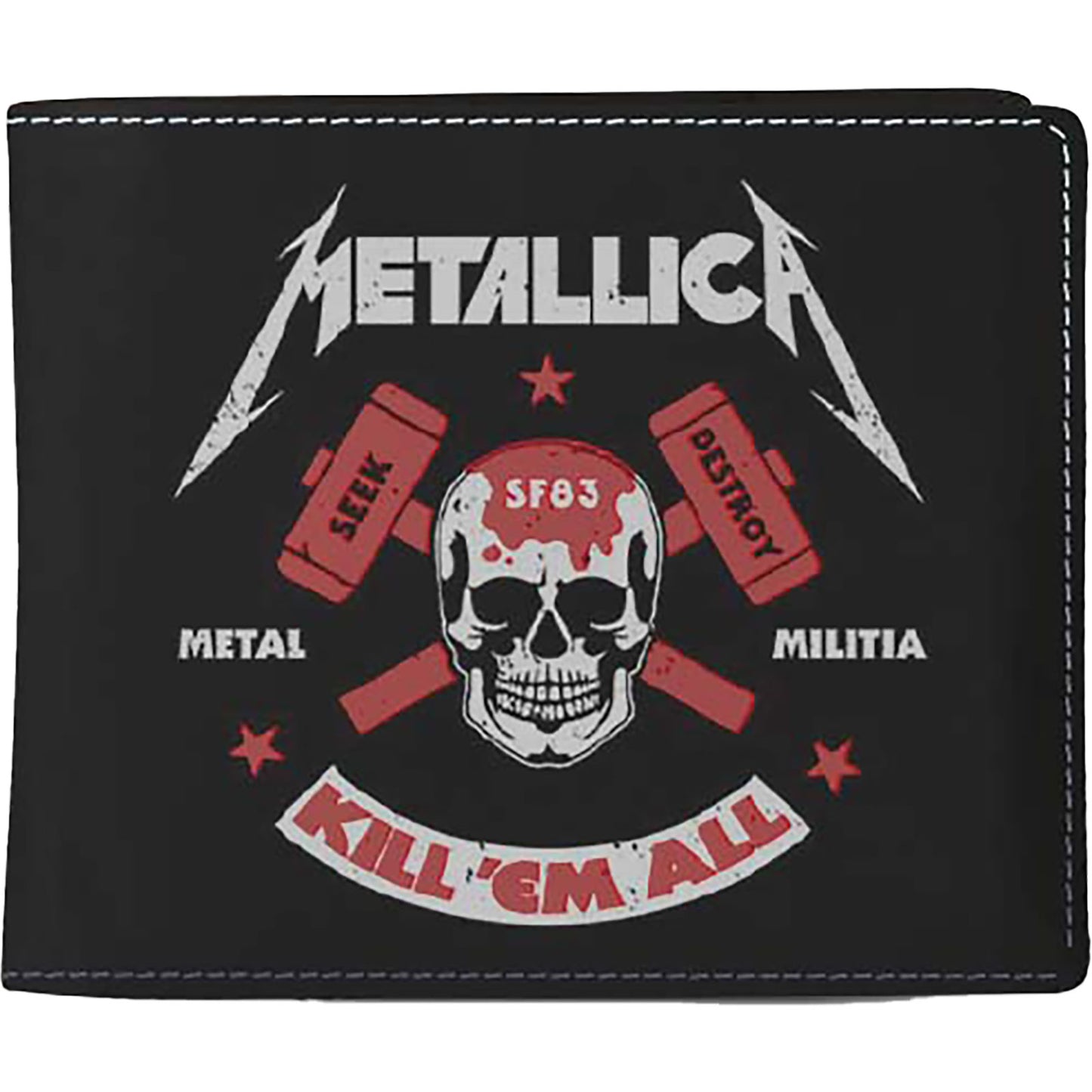 Een foto van een METALLICA Portommonee