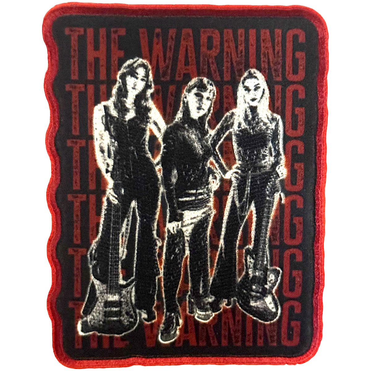 Een foto van een The Warning Patch