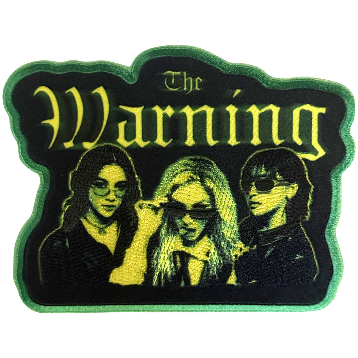 Een foto van een The Warning Patch
