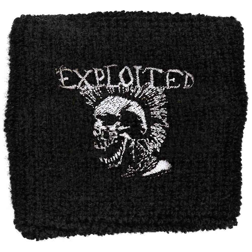 Een foto van een The Exploited Geborduurde Polsband