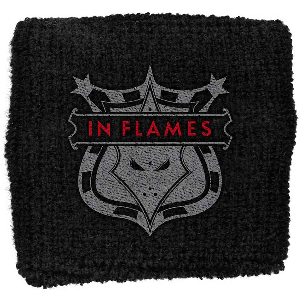Een foto van een In Flames Geborduurde Polsband