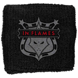 Een foto van een In Flames Geborduurde Polsband