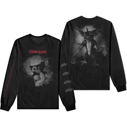 Een foto van een Gremlins Lange Mouw T-Shirt