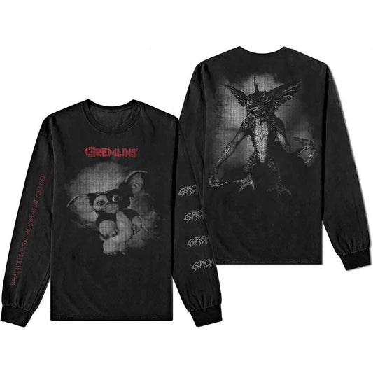 Een foto van een Gremlins Lange Mouw T-Shirt