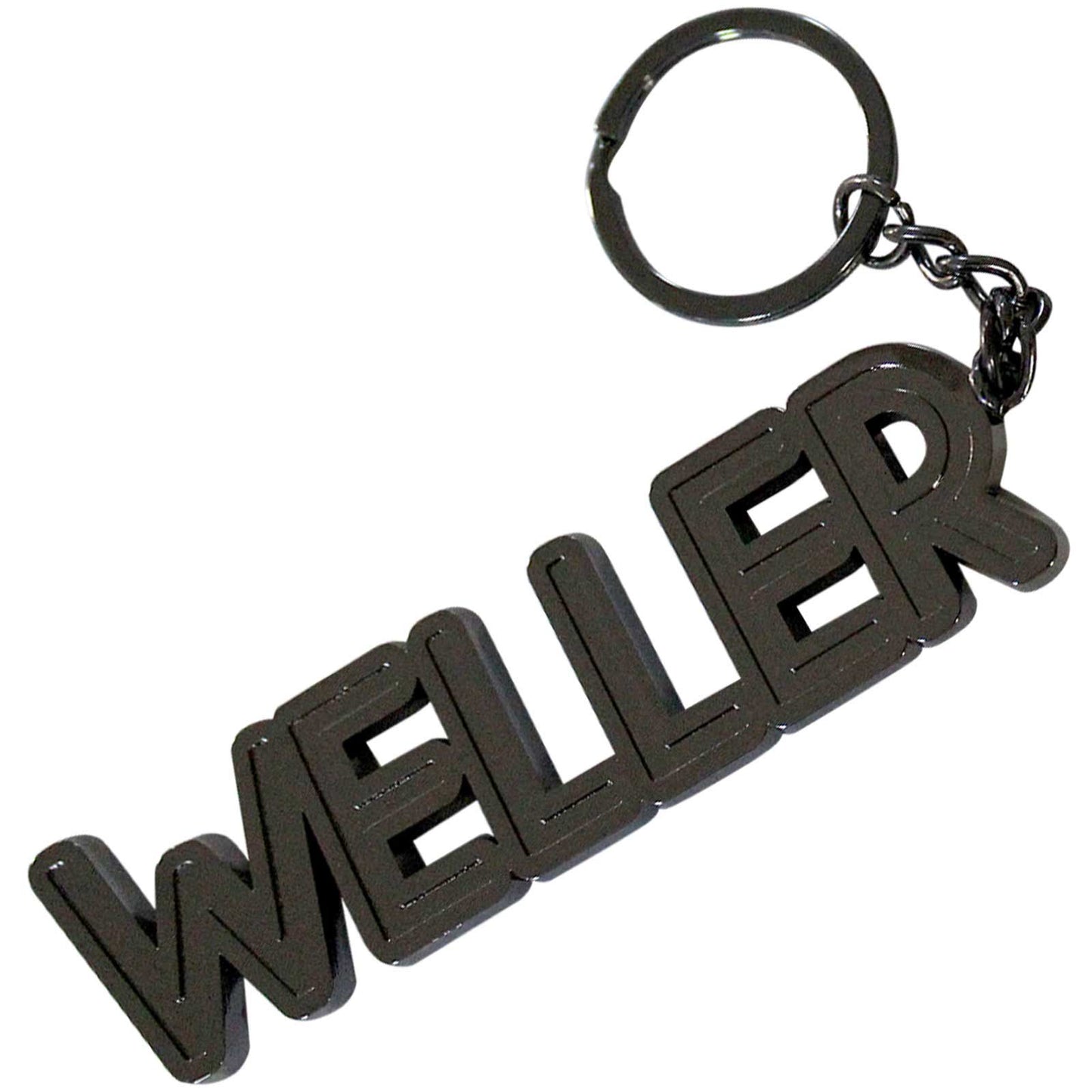 Een foto van een Paul Weller Sleutelhanger