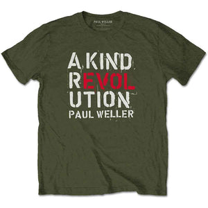 Een foto van een Paul Weller T-Shirt