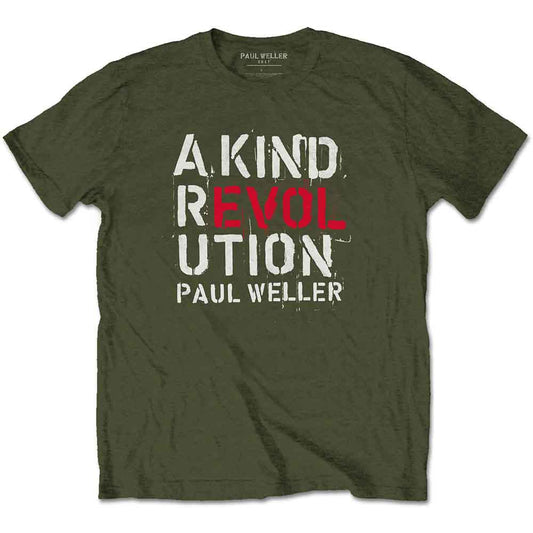 Een foto van een Paul Weller T-Shirt