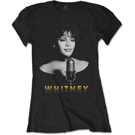 Een foto van een Whitney Houston T-Shirt