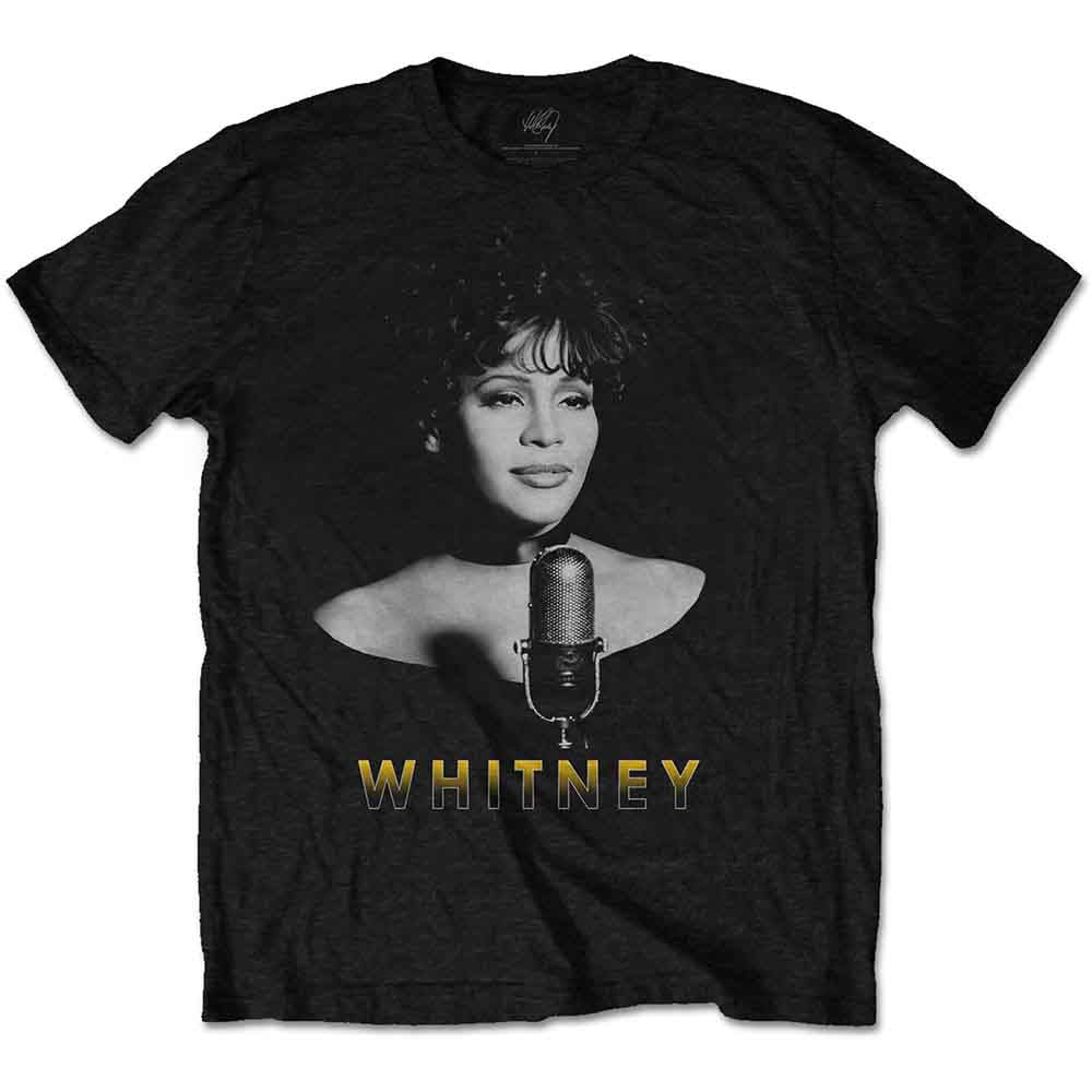 Een foto van een Whitney Houston T-Shirt