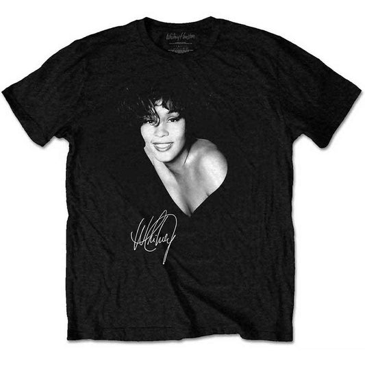 Een foto van een Whitney Houston T-Shirt