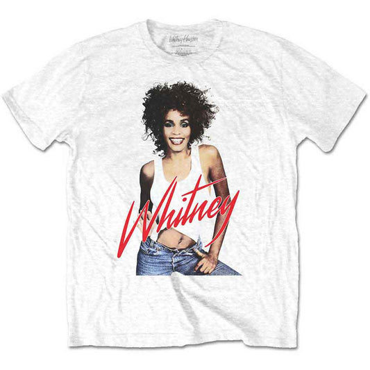Een foto van een Whitney Houston T-Shirt