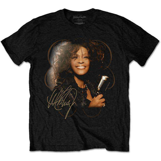 Een foto van een Whitney Houston T-Shirt