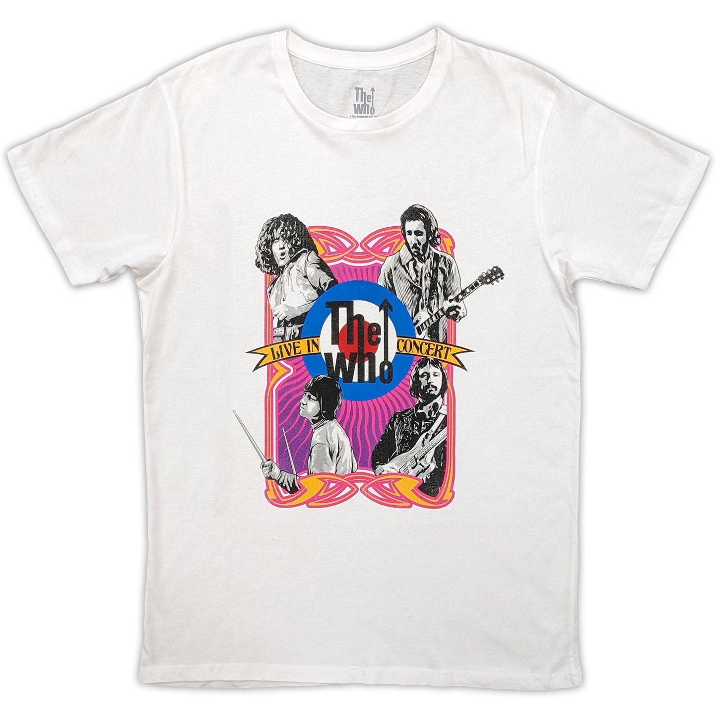 Een foto van een The Who T-Shirt