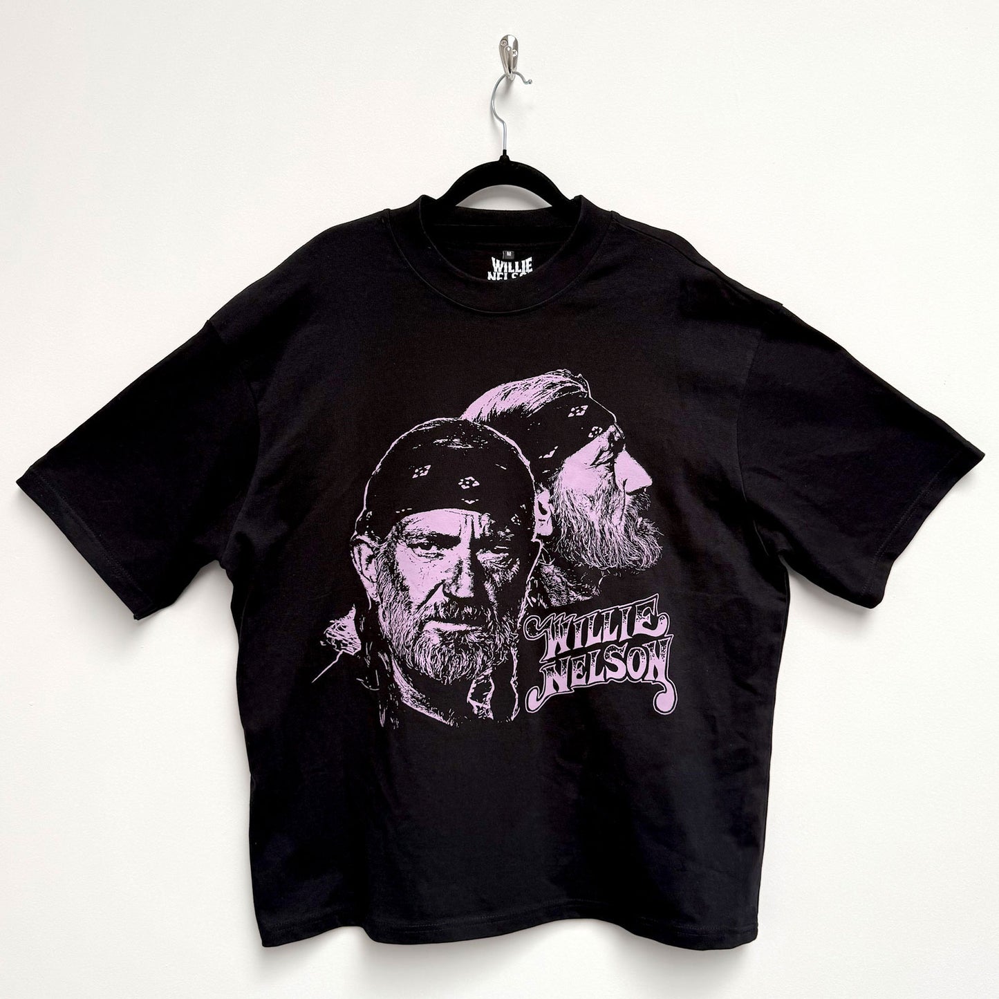 Een foto van een Willie Nelson T-Shirt