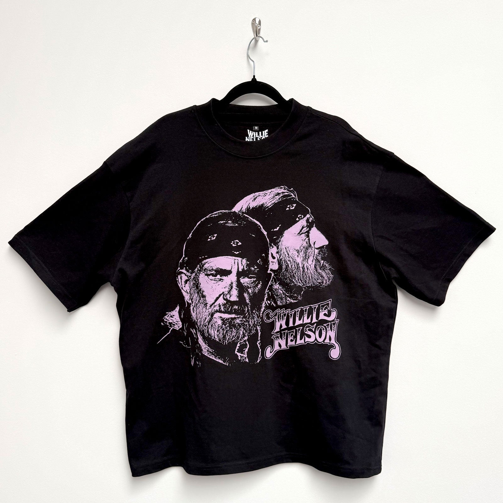 Een foto van een Willie Nelson T-Shirt