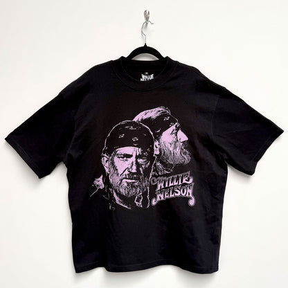 Een foto van een Willie Nelson T-Shirt