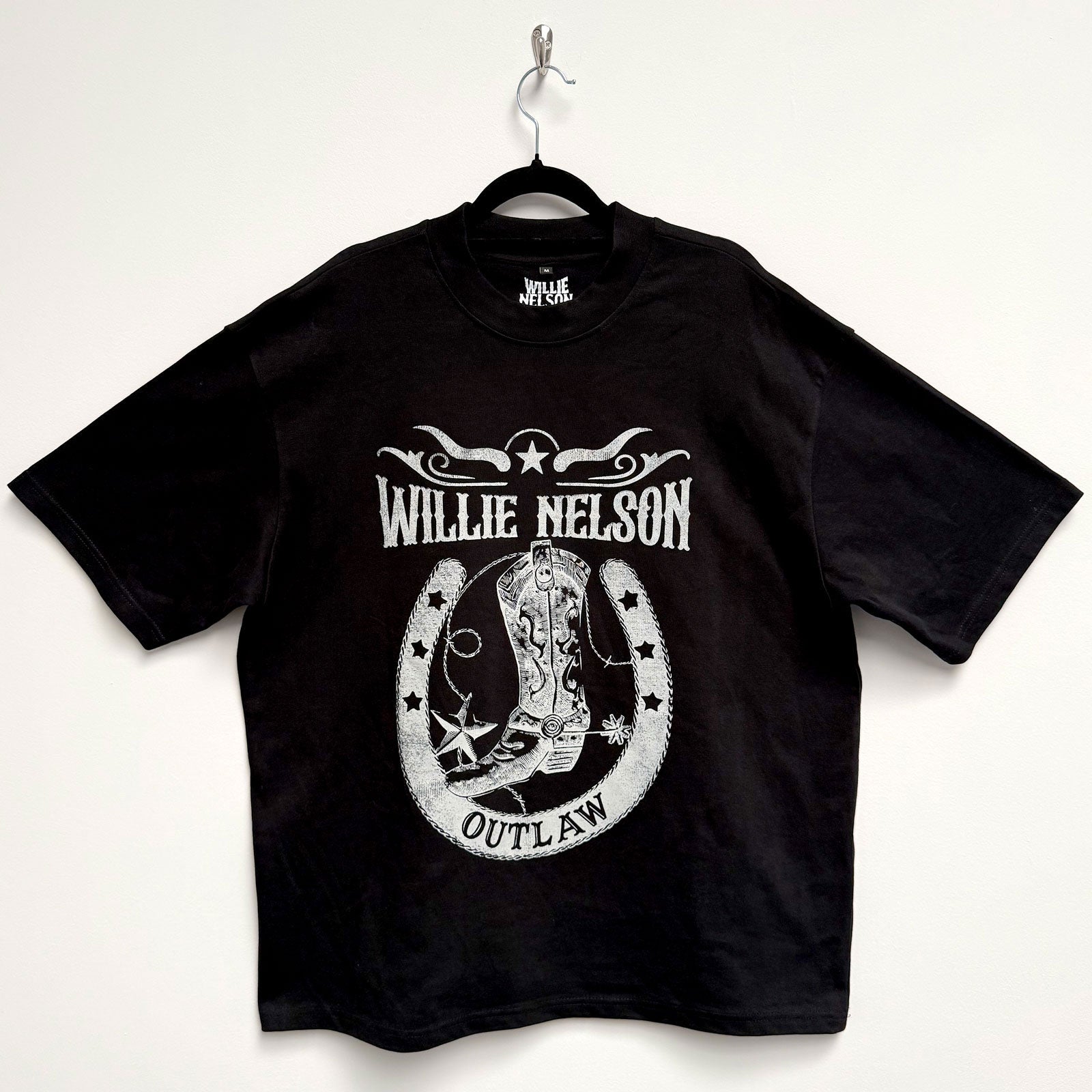 Een foto van een Willie Nelson T-Shirt