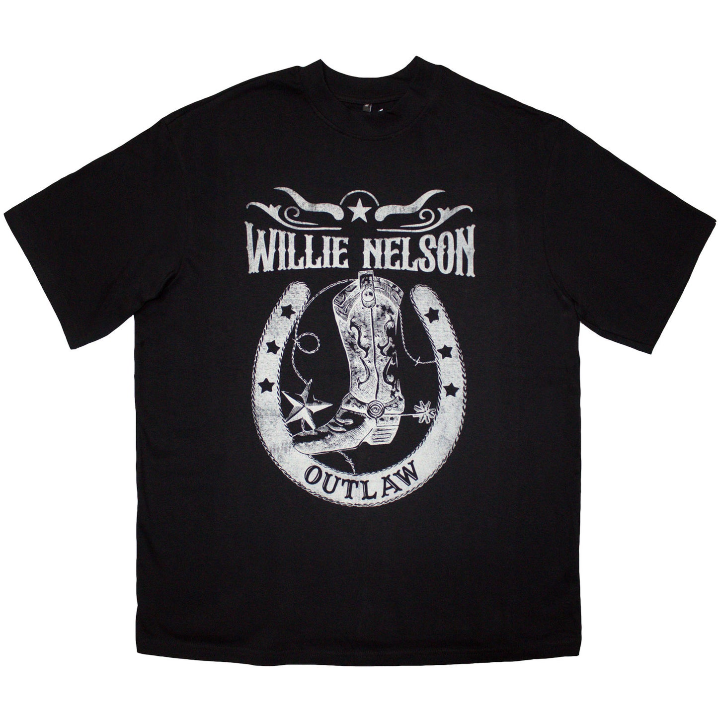 Een foto van een Willie Nelson T-Shirt