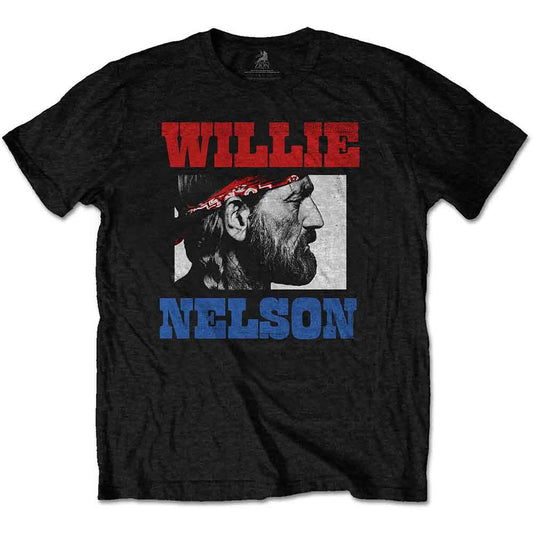 Een foto van een Willie Nelson T-Shirt