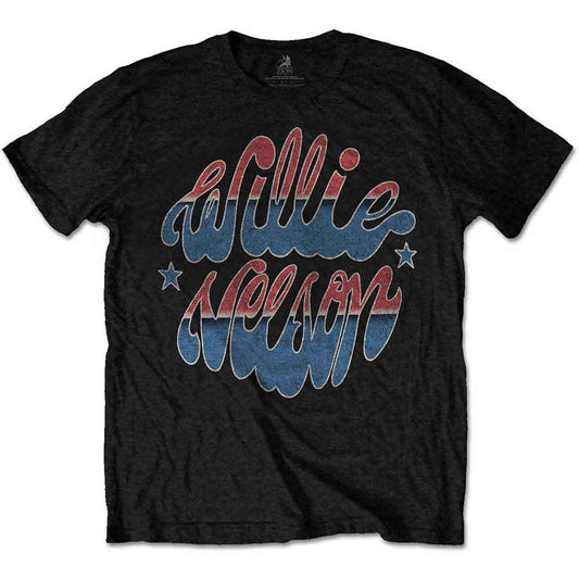 Een foto van een Willie Nelson T-Shirt