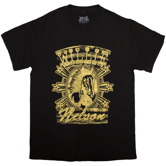 Een foto van een Willie Nelson T-Shirt