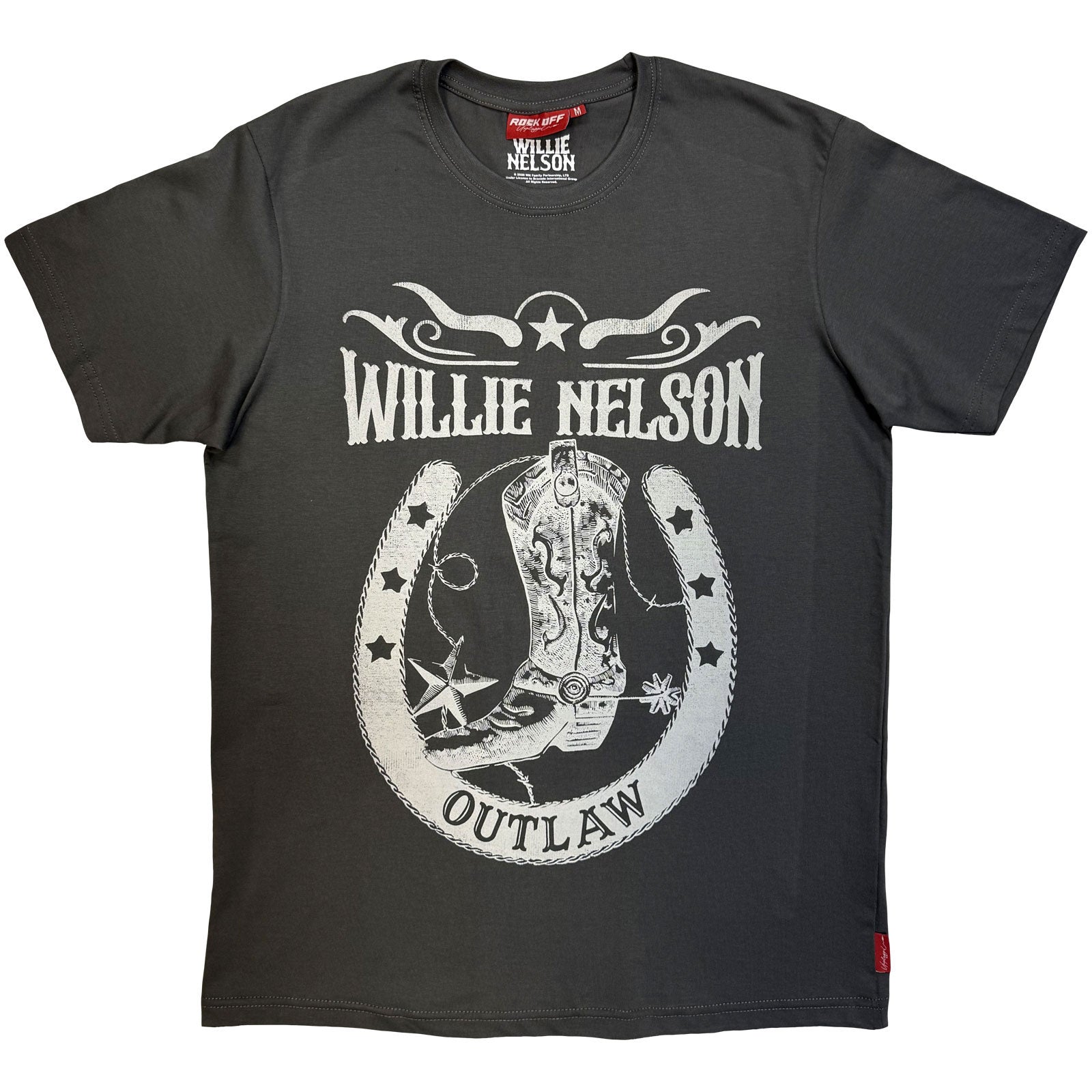 Een foto van een Willie Nelson T-Shirt