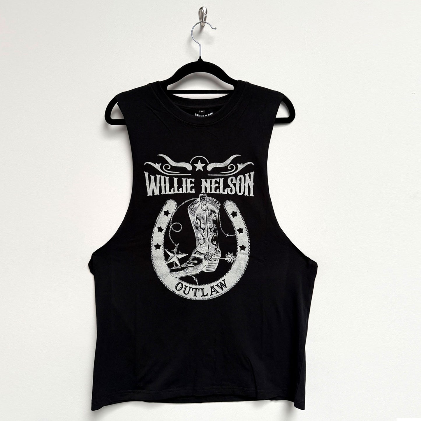 Een foto van een Willie Nelson T-Shirt