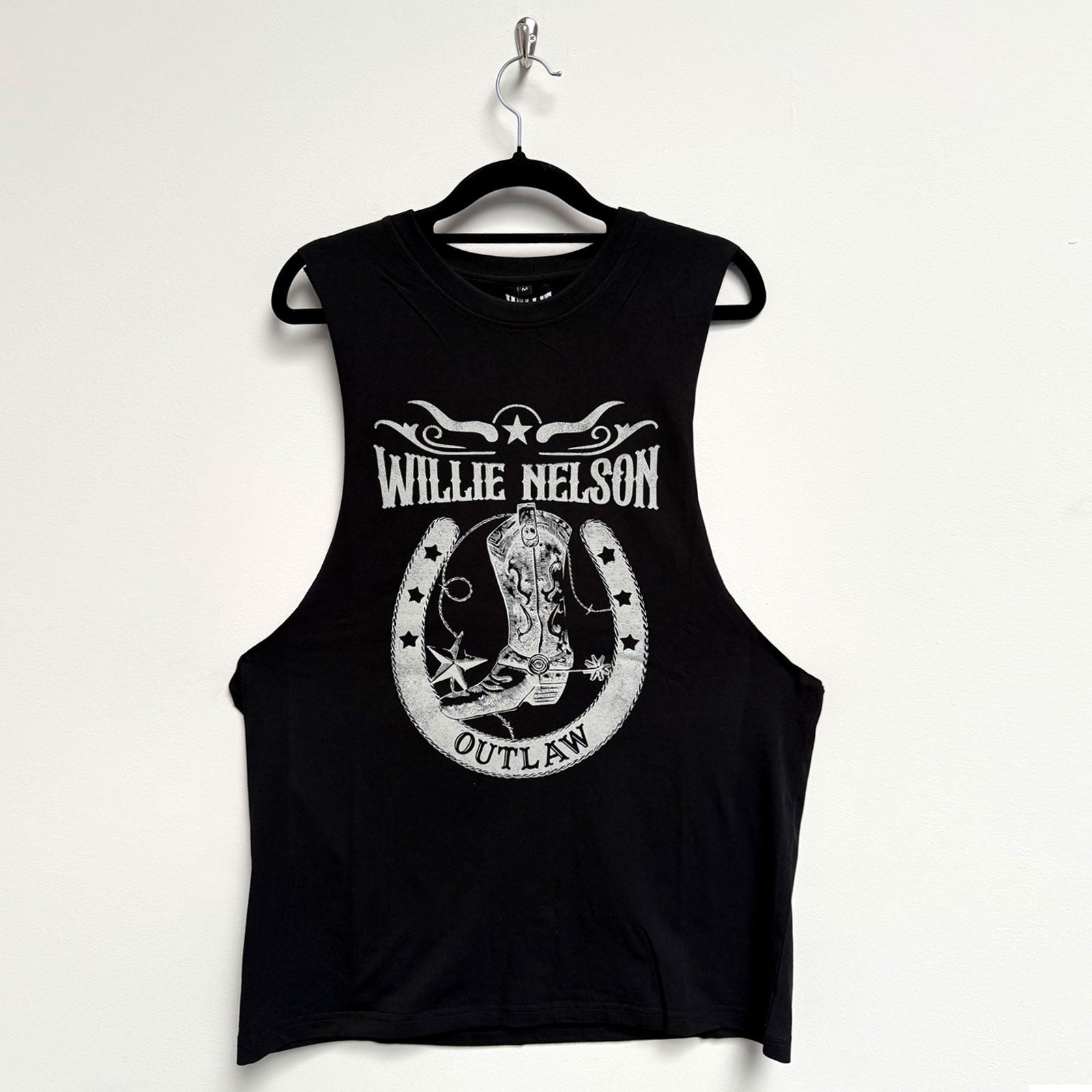 Een foto van een Willie Nelson T-Shirt
