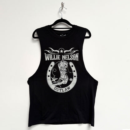 Een foto van een Willie Nelson T-Shirt