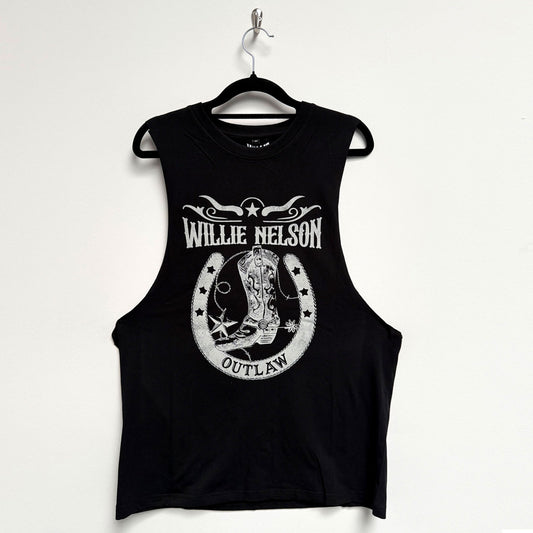 Een foto van een Willie Nelson T-Shirt